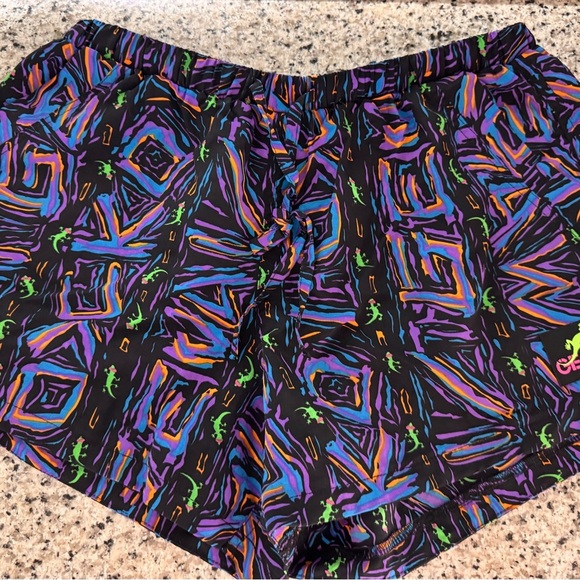 Colorful Geometric  Shorts - Picture 1 of 6